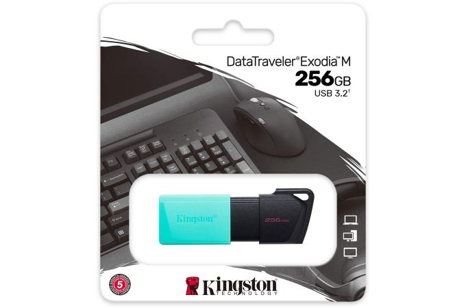 Флешка USB 2.0 Kingston DataTraveler Exodia M 256Gb