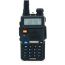 Рация Baofeng UV-5R двухдиапазонная UHF и VHF 5W, 128 каналов,  (400-520 +136-174 MHz) (LPD+PMR)