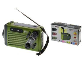 Радиоприемник Fepe FP-297-S р/п (USB,Bluetooth, "динамо" заряд)
