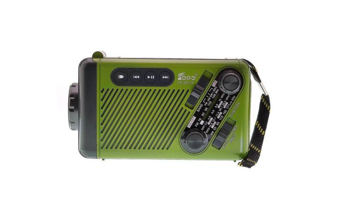 Радиоприемник Fepe FP-297-S р/п (USB,Bluetooth, "динамо" заряд)