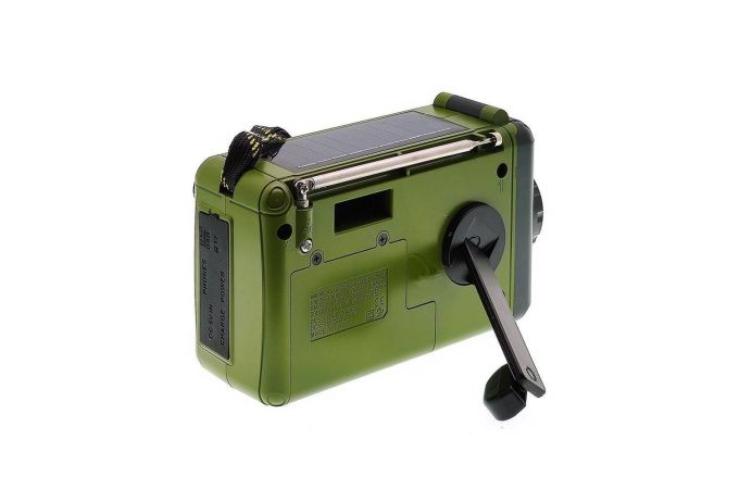 Радиоприемник Fepe FP-297-S р/п (USB,Bluetooth, "динамо" заряд)