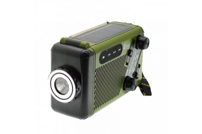 Радиоприемник Fepe FP-297-S р/п (USB,Bluetooth, "динамо" заряд)