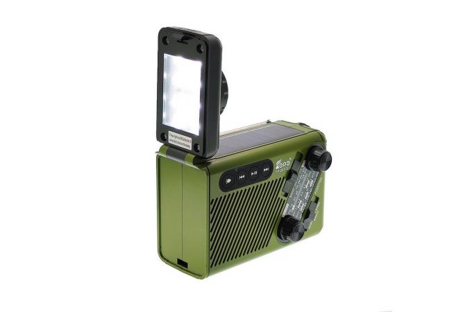 Радиоприемник Fepe FP-297-S р/п (USB,Bluetooth, "динамо" заряд)