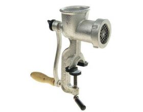 Мясорубка УРАЛОЧКА МЧ-С ручная, чугунная