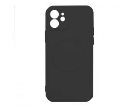 Чехол для iPhone 12 (6.1) MagSafe (черный)