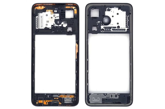 Средняя часть для Infinix Hot 30i (X669D) (рамка задней крышки) черный