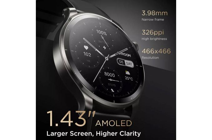 Смарт часы JoyRoom JR-FV1 Venture Series Smart Watch (Answer/Make Call) Sunset Grey