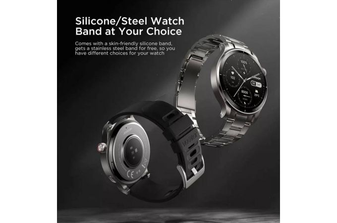 Смарт часы JoyRoom JR-FV1 Venture Series Smart Watch (Answer/Make Call) Sunset Grey