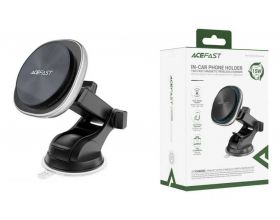 Держатель автомобильный для телефона MagSafe ACEFAST D42 magnetic wireless charging car holder for dashboard (Серебряный)