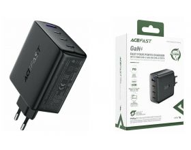 Сетевое зарядное устройство ACEFAST A94 PD100W GaN (3*USB-C+USB-A) (Черный)