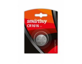 Батарейка литиевая Smartbuy CR1616 BL1 цена за 1 шт (SBBL-1616-1B)