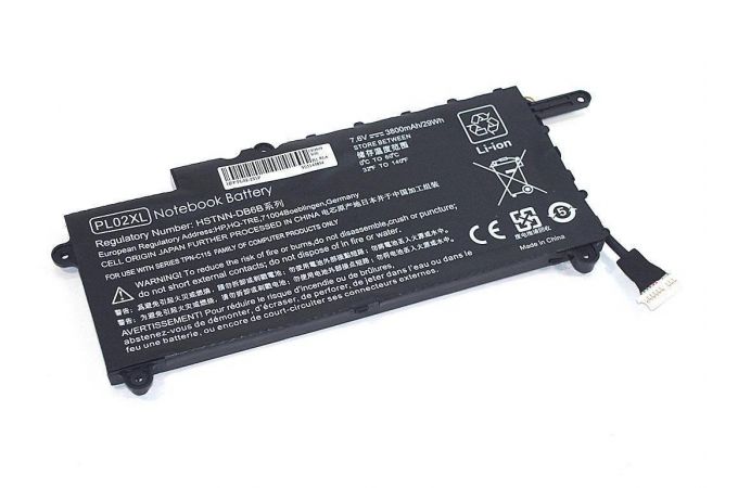 Аккумулятор PL02XL 7.6V 3800mAh
