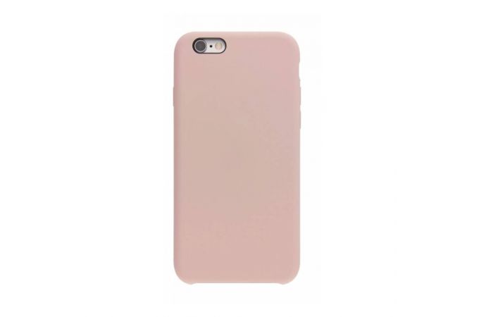 Чехол для iPhone 6/6S Soft Touch открытый низ (розовый песок) 19