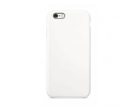 Чехол для iPhone 6/6S Silicone Case Soft Touch открытый низ (белый) 9