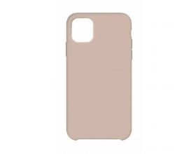 Чехол для iPhone 11 (6.1) Soft Touch открытый низ (розовый песок) 19