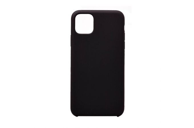 Чехол для iPhone 11 Pro (5.8) Silicone Case Soft Touch открытый низ (черный) 18