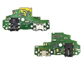 Шлейф для Huawei P Smart с разъемом зарядки + разъем гарнитуры (плата)