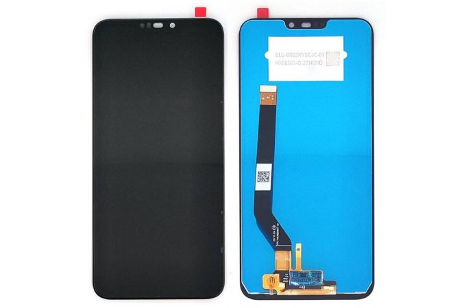 Дисплей для Huawei Honor 8C (BKK-L21) в сборе с тачскрином (черный)
