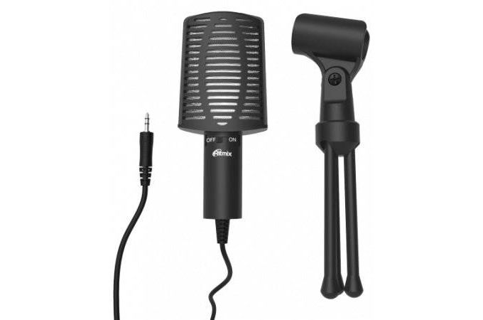 Микрофон для ПК Ritmix rdm-125 Black