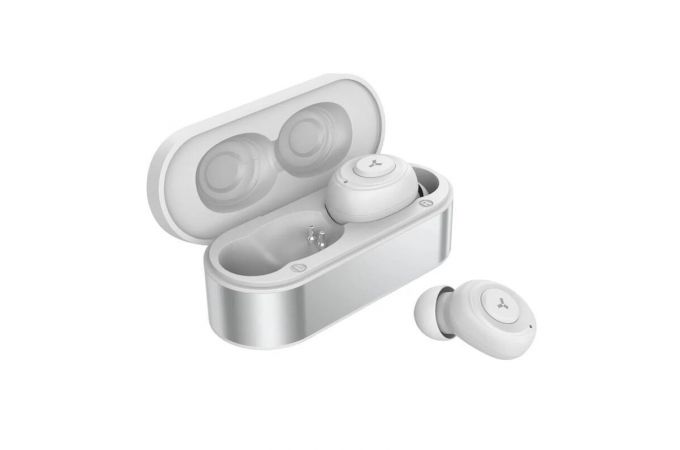 Bluetooth наушники Accesstyle Chrome TWS, серебро