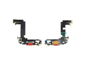 Шлейф для iPhone 12 mini с разъемом зарядки (красный) org (орг)