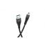 Кабель USB - USB Type-C HOCO U53, 5A (черный) 1,2м (в оплетке)