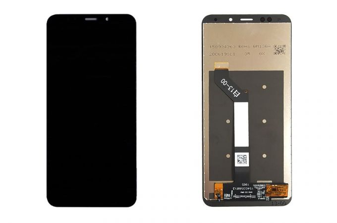 Дисплей для Xiaomi Redmi 5 Plus в сборе с тачскрином (черный) NC