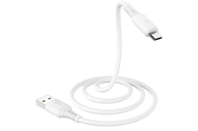 Кабель USB - MicroUSB BOROFONE BX47 2,4A (черный) 1м