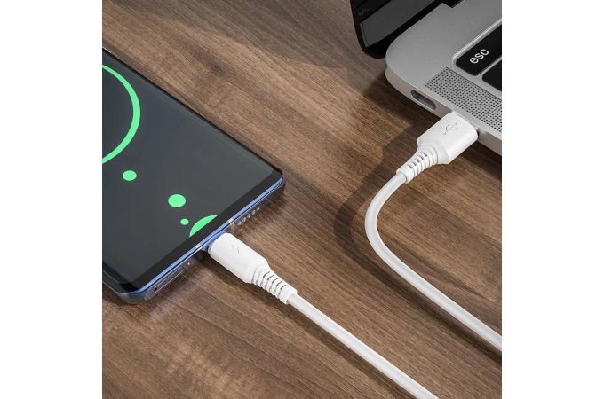 Кабель USB - MicroUSB BOROFONE BX47 2,4A (черный) 1м