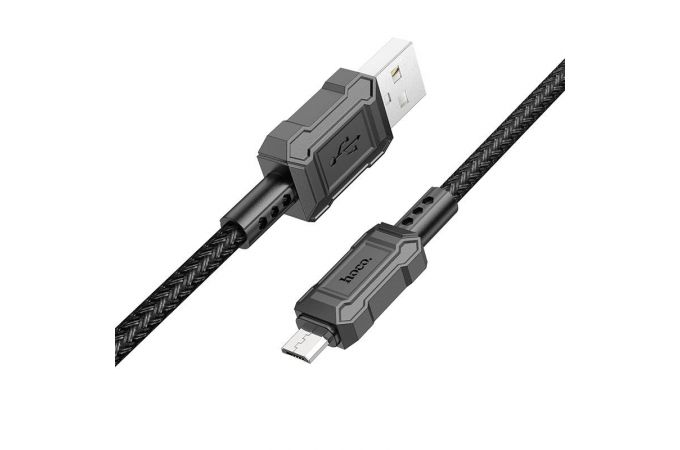 Кабель USB - MicroUSB HOCO X94 (черный) 1м