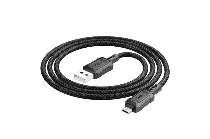 Кабель USB - MicroUSB HOCO X94 (черный) 1м