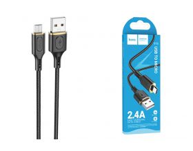 Кабель USB - MicroUSB HOCO X95 (черный) 1м