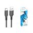 Кабель USB - USB Type-C BOROFONE BX80, 2,4A (черный) 1м