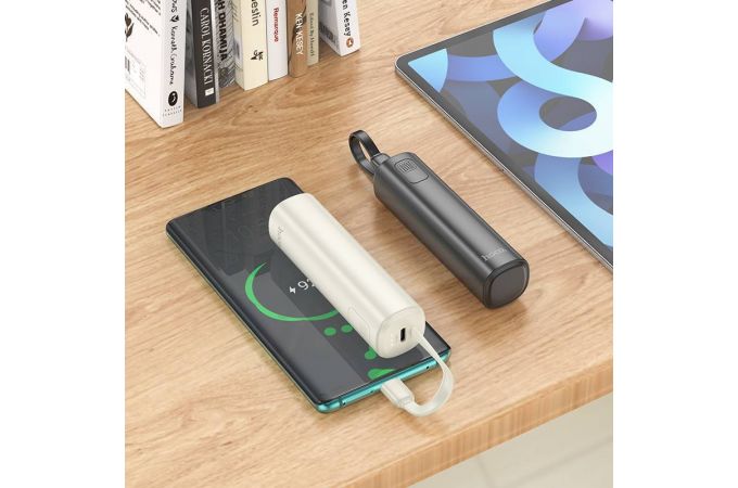 Универсальный дополнительный аккумулятор Power Bank HOCO J113 (5000 mAh) Type-c (черный)