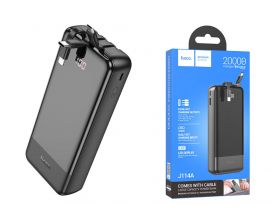 Универсальный дополнительный аккумулятор Power Bank HOCO J114A (20000 mAh) (черный)