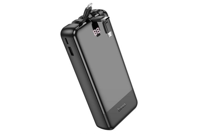 Универсальный дополнительный аккумулятор Power Bank HOCO J114A (20000 mAh) (черный)