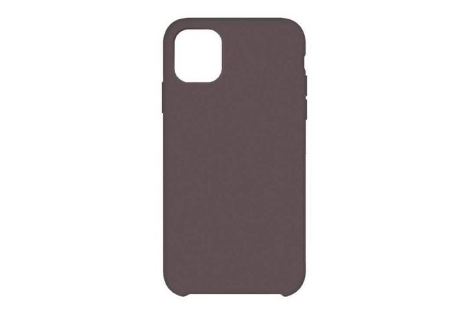 Чехол для iPhone 15 (6,1) Silicone Case Soft Touch (угольно серый)