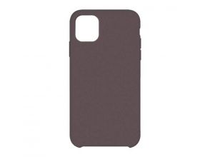 Чехол для iPhone 13 mini (5.4) Silicone Case Soft Touch (угольно-серый)