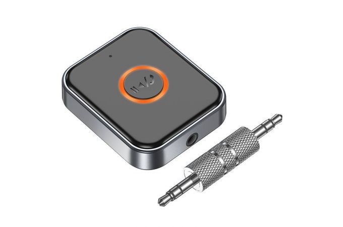Bluetooth адаптер для автомагнитолы BOROFONE BC55 Suave AUX BT receiver черный