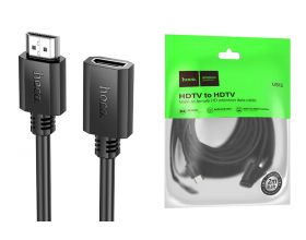 Кабель HDMI (папа - мама) удлинитель 2 м (V1.4) HOCO US13