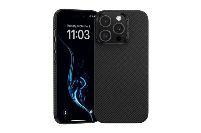 Чехол для iPhone 16 Pro Max  Benks kevlar ArMorAir 600D (Black)