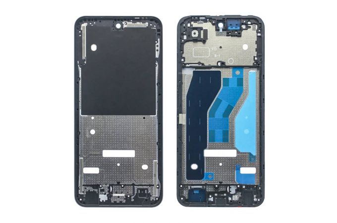 Средняя часть для Tecno Spark 40C (KM4k) (рамка дисплея) черный, с разбора