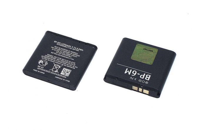 Аккумулятор BP-6M для Nokia 3250/6233 (1000 mAh) (в блистере) NC