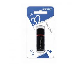 Флешка USB 2.0 Smartbuy 32GB Crown Black COMPACT (SB32GBCRW-K_С)