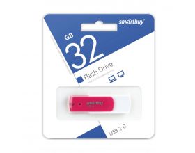 Флешка USB 2.0 SmartBuy 32GB Diamond Pink (SB32GBDP)