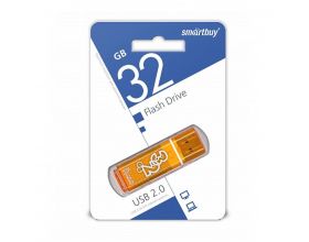 Флешка USB 2.0 Smartbuy 32GB Glossy series Orange (SB32GBGS-Or)