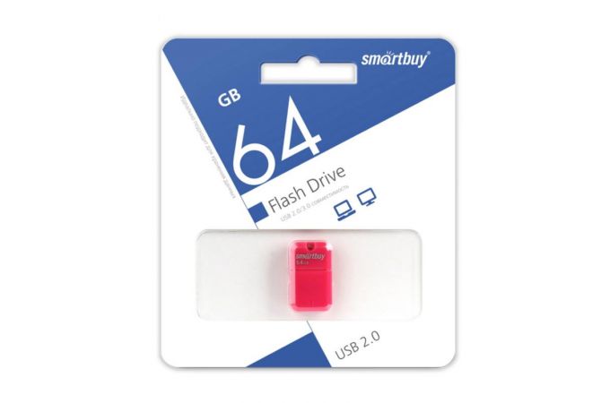 Флешка USB 2.0 SmartBuy 64GB ART Pink (SB64GBAP)