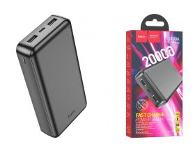 Универсальный дополнительный аккумулятор Power Bank HOCO J100A (20000 mAh) (черный)