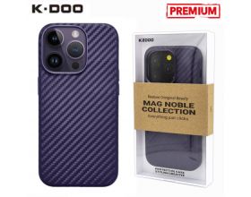 Чехол для телефона K-DOO MAG CARBON NOBLE COLLECTION iphone New 14 Pro Max (6.7) carbon purple