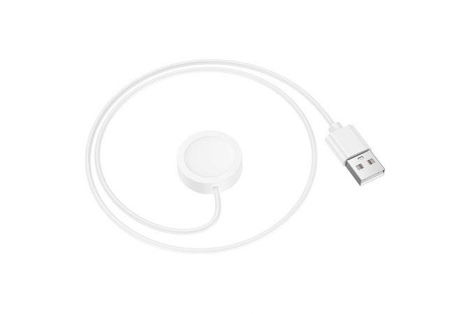 Зарядный кабель для смарт часов HOCO Y30 (белый)